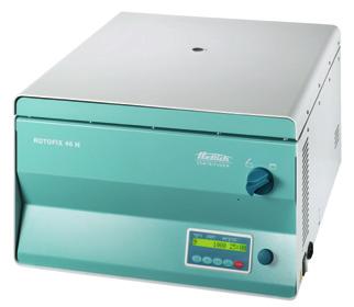 ROTOFIX 46/46 H DESIGN Special applications require special solutions Ideal centrifuges for research and industrial laboratories offer a wide range of accessories for routine applications, while also