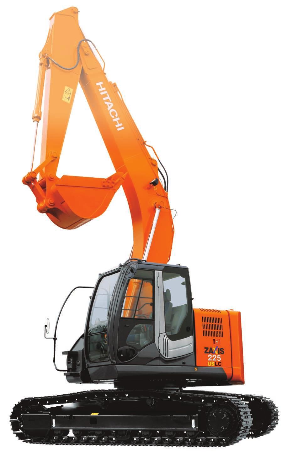 ZAXIS-3 series Short-tail-swing version HYDRAULIC EXCAVATOR Model Code: ZX225USLC-3 Engine Rated Power: 122 kw (164 HP)