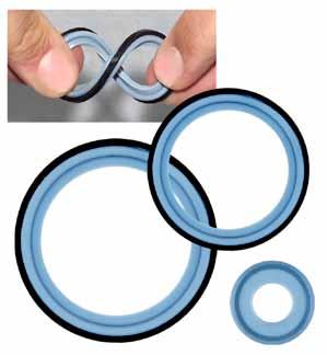 Tuf-flex Tuf-Flex the ultimate pharmaceutical sanitary gasket, is setting new standards for purity, performance, flexibility and is the world s first unitized gasket.