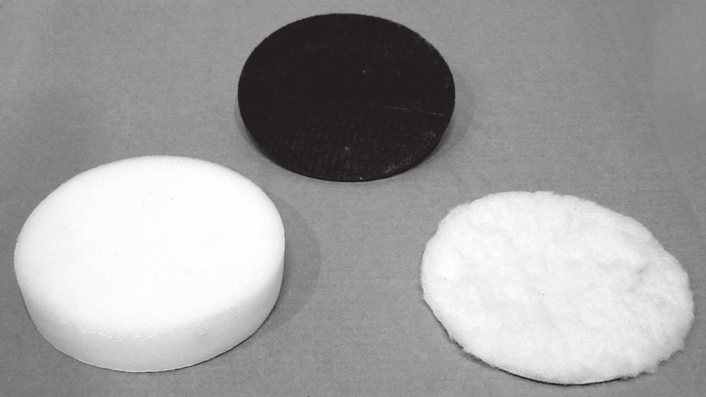 Failure to do so may result in the Foam Bonnet (43) being thrown from the Backing Pad (41).