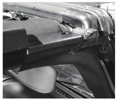 Installation Steps TIP: Make sure the rubber gasket at the top of the windshield is correctly