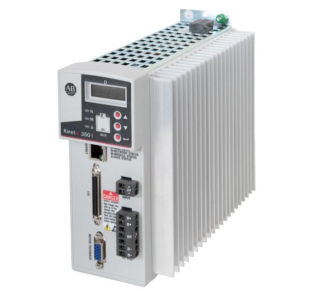 The Kinetix 300 servo drive is designed to connect and operate with CompactLogix controllers supporting Integrated Architecture or MicroLogix controllers for component motion solutions.