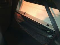 12. Finish running the harness to the front glove box area on the passenger side of the vehicle.