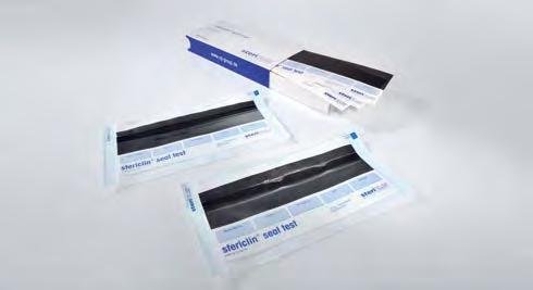Stericlin Seal Tests For routine testing of seal seams according to DIN EN ISO 11607 The stericlin Seal Test is used for routine testing of the seal device, showing irregularities and damage clearly