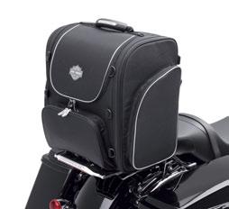 The Day Bag is perfect for the daily work commute and can be stored inside of the Touring Bag when not in use. The bags can be used together or separately to match your storage needs.