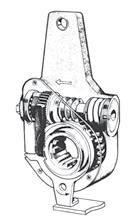 SLACK ADJUSTER SCHEMATIC Free Stroke = B minus A Applied Stroke = C minus A Do not attempt to repair or disassemble air brake chambers.