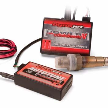 ADDITIONAL FEATURES AND ACCESSORIES FOR THE POWER COMMANDER V Figure H The PCV can be combined with the Dynojet Autotune kit (P/N AT-200) allowing you to tune as you ride.