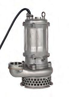 Stainless steel pumps are rust free and corrosive resistant!