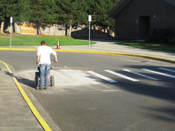 Pavement Markings & Signage Removal of existing and