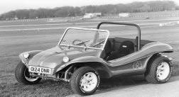 Beginning life in Britain, courtesy of a set of imported American Balboa buggy moulds, the FF buggy was enhanced by the addition of a new snub-nosed front hood and sculpted side panels.