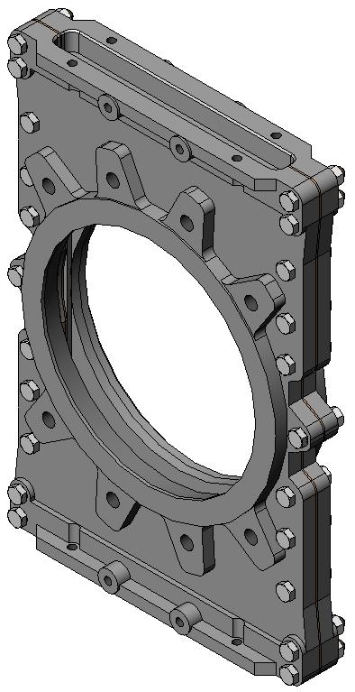 DESIGN CHARACTERISTICS 1 BODY The TD valve body consists of two cast half bodies with reinforcements.