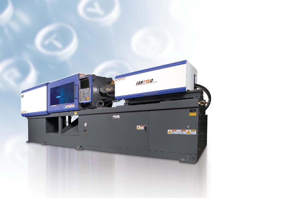 LGH-D Series Super high speed & precision injection molding machine The LGH-D Series, designed with LS s high technology, meets the demand for precision