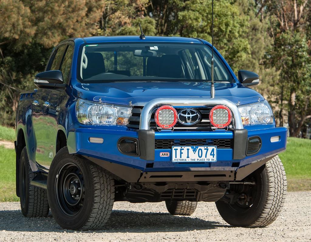 PRODUCT RELEASE Date: July 2016 Description: ARB Sahara Bar Application: Toyota Hilux 2015on Wide Body Part No.