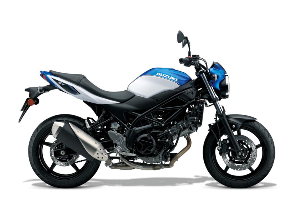 The newest generation SV650 raises the fun factor even higher thanks to Suzuki's latest innovations.