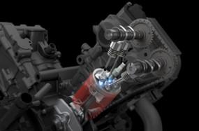 Combined with the ten-hole fuel injectors, fuel-combustion efficiency is further optimised as well as smoother power delivery and fuel economy.