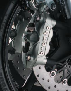 (See page 10) 7 1 5 10 9 8 The front brake calipers are changed to a one-piece monoblock design by