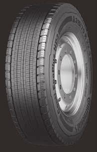 H3 1) Rolling Resistance 116 % Mileage Weight Wet Performance Endurance H3 Compared to predecessor 315/70 R 22.