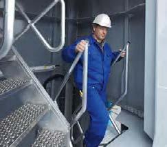 Weatherproof and air-conditioned Contains electrical equipment and control