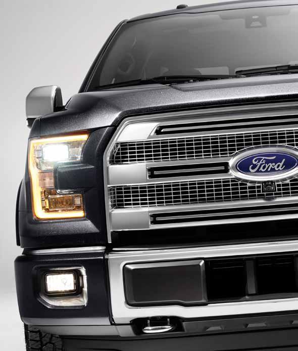 DESIGNED TO BE THE BEST F-150 EVER BUILT Building trucks that are designed to change the way the market thinks about pickups is simply part of our Built Ford Tough heritage and it s been a part of