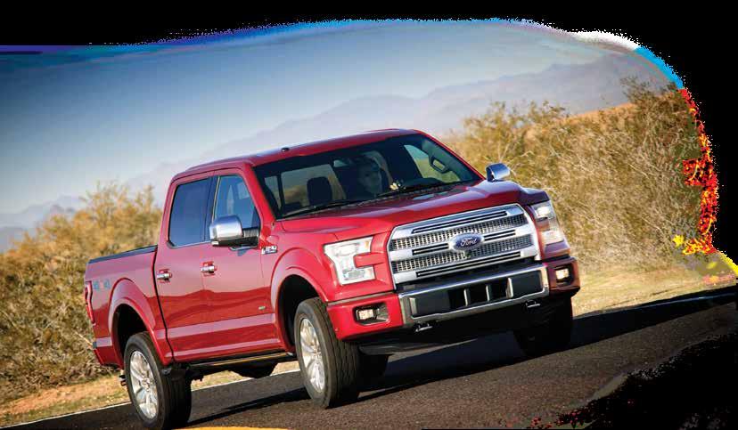 SAFETY AND SECURITY There are many features that F-150 has to help keep customers safe and secure, including AdvanceTrac with RSC (Roll Stability Control TM ) and Curve Control, Individual Tire