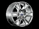 WHEELS 17" Silver Painted Aluminum (64F) (Std. on XLT, incl. in XL Chrome Appearance Pkg. and XL Sport Appearance Pkg.