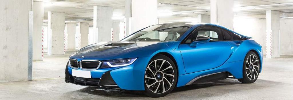 BMW i8 Coupe Auto P11D 106,255 Fuel Type Plug-in Petrol Hybrid 0-62 4.4 Seconds 49g/km Let s be honest, you re not really here for navigation features & parking sensors are you?