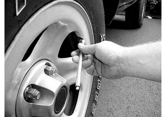 BRIDGESTONE - FIRESTONE AIR PRESSURE MONTHLY CHECK For accuracy, check your inflation pressure with a tire gauge when tires are cold.