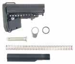 TAPCO T6 COLLAPSIBLE STOCK CONVERSION KIT Convert Your Rifle To A Six- Position Carbine Stock Easy-to-install kit contains everything you need to convert a fixed-stock AR-15 rifle to a GI-style