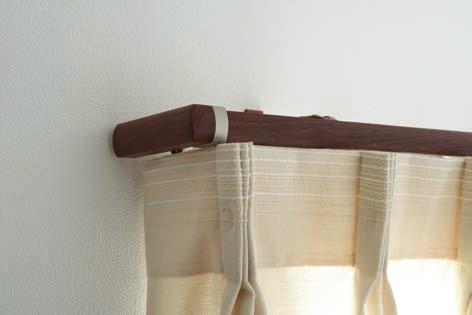 ensure curtains fold neatly on both sides.