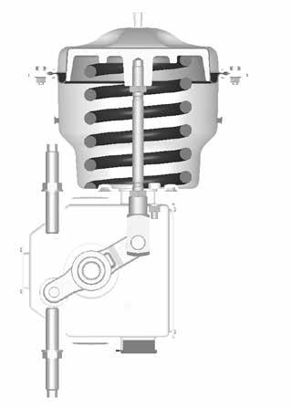 Diaphragm Rotary Actuator - MaxFlo 4 NR Diaphragm actuators take the form of a flexible diaphragm, placed between two casings.