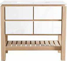 DRAWER FRONTS L 120 x D 46,5 x H 88,5 cm Ref 52202-2 3 DRAWER UNIT WITH DOUBLE CERAMIC BASIN,