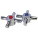 and index buttons Cross handle group with screws,