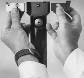 2. Using a micrometer, adjust to 0.010 / 0.