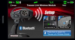 Intuitive iphone and ipod touch interface Traxxas Link makes it easy to learn, understand, and access powerful tuning options.