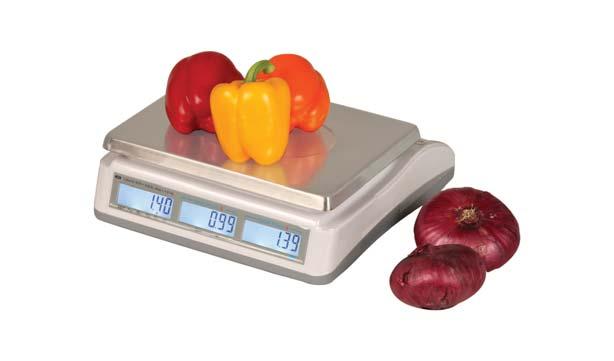 5 oz Measurement Canada Approval Construction ABS plastic base with clear plastic cover and stainless steel top platter.