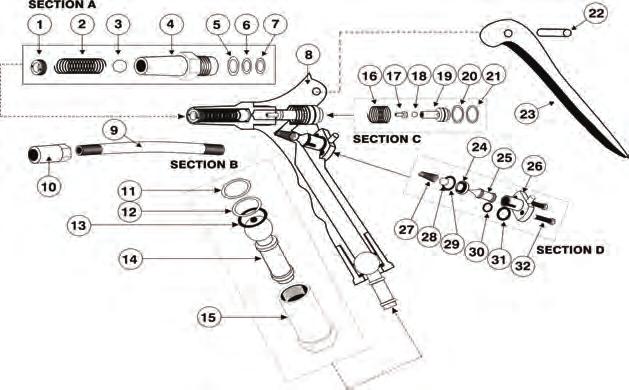 Parts and Drawing Breakdown For The 6336 Hand Piece Ordering Spare Parts Parts List Part No.