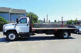 GMC T7500 FLATBED TRUCK