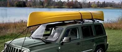 Carrier includes latching nylon strap and slip-resistant pads. Mounts to Sport Utility Bars. 5. ROOFTOP CARGO CARRIER.