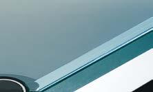 Graphite black RAL 9011 Steel blue RAL 5011 Linoleum is