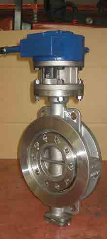 ANSI HIGH PERFORMANCE BUTTERFY VAVES High Performance Butterfly Valves Sealing principle of b eccentric HPBV Zero Offset: Concentric valve (zero offset). Disc rotates aroun the centre axis.