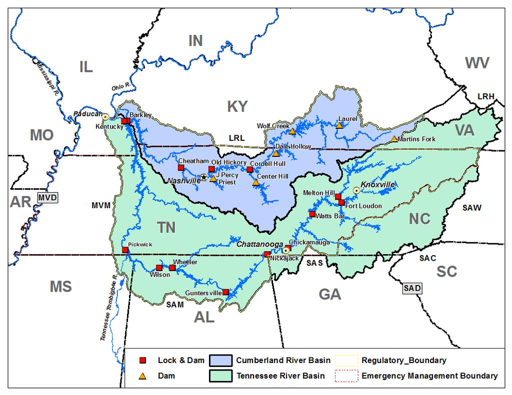 5% of USACE Inland Waterways) 29% of Ohio River basin 14 navigation lock projects