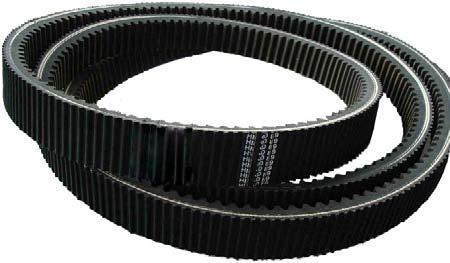 Double teeth timing belt The pitch and teeth type of double teeth timing belt is the same as that of regular teeth timing belt. There are two types of double teeth timing belt : 1.