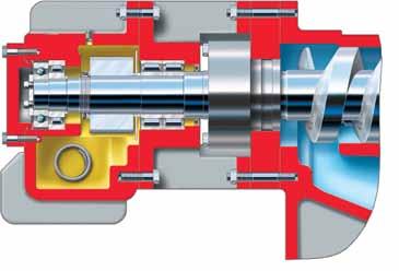 Flowserve Multiphase Twin-Screw Pump Thrust Bearing Design The TSP incorporates this field proven feature from the Flowserve multiphase twin-screw pump design.