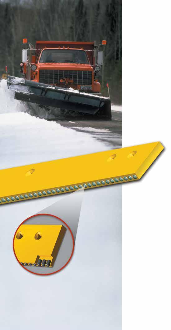 Introducing Presenting I.C.E. Blade Savers Ordering Information Kennametal I.C.E. Series Isolated Carbide-Edged Blades Specifically engineered to last exceptionally long in even the most challenging road conditions.