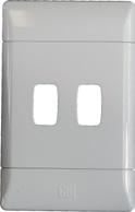 Grid Plate 3LVR Silver Shimmer G003-P Grid Plate 4LVR White