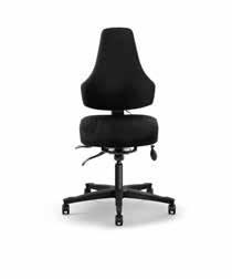 All models are available with manual or synchro adjustments and each chair has a wide variety of options for personal adjustments.