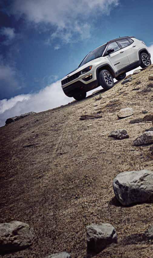 With added power at low speeds, and a 1-inch increase in ride height, you re good to go anywhere. Exclusive on Trailhawk.
