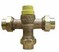 Integrated check valves and strainers provide added protection against cross flow & foreign particles. Thermostat over temperature protection.