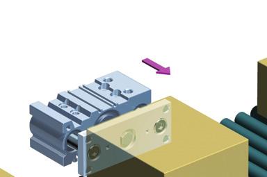 Compact Guide Cylinder (Basic type) Slide bearing