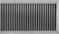 Type VAT Supply or return air grille with individually adjustable vertical aerofoil blades.